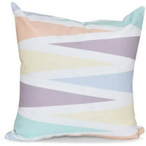 Simply Daisy 16" x 16" Backgammon Geometric Print Outdoor Pillow