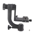 thumbnail image 2 of Ball Head Stabilizer, Panoramic Ball Head 1/4 Inch Screw 3/8 Inch Screw Hole Precise Processing with Quick Release Plate for Outdoor Shooting, 2 of 7