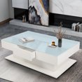 thumbnail image 1 of Table Basse, Table d'Appoint pour Canapé, Table de Bout Autoportante, Bureau pour Maison Chambre Salon, 1 of 7