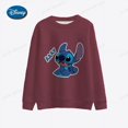 thumbnail image 3 of Suéter de cuello redondo de Mickey Mouse de Disney, suéter de manga larga para niños, ropa navideña para niñas, ropa para hombres y mujeres, 3 of 5