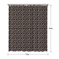 thumbnail image 5 of Colorful Skull Pattern Shower Curtain 72"x84" ,Bathroom Decorative Shower Curtains Set with 12 Hooks,Modern Waterproof Washable Shower Curtain, 5 of 6