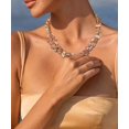 thumbnail image 3 of GHSDFBB Boho Layered Shell Beaded Necklaces Handmade Colored Bead Short Necklace Holiday Style Costume Jewelry for Women, 3 of 6