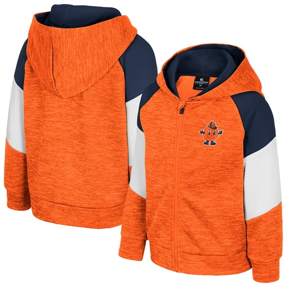 Toddler Colosseum Orange Syracuse Orange Spirit Hollow Full-Zip Hoodie