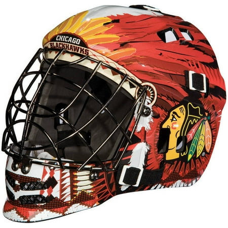 Franklin Sports NHL Mini Goalie Mask Chicago (Best Nhl Goalie Masks)
