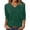 tshirts 28#Dark Green, variant on oqasdz Women's T Shirts Elegant V Neck Three Quarter Sleeve Knit Solid Color Tunic Top Loose Fit Blouse Casual Fashion Clothes Tshirts,Navy,XL