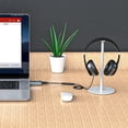 thumbnail image 3 of USB Auditory Adapter with Two Port for Headphones Microphone Sound Card for Gaming and Offices External Sound Card, 3 of 4
