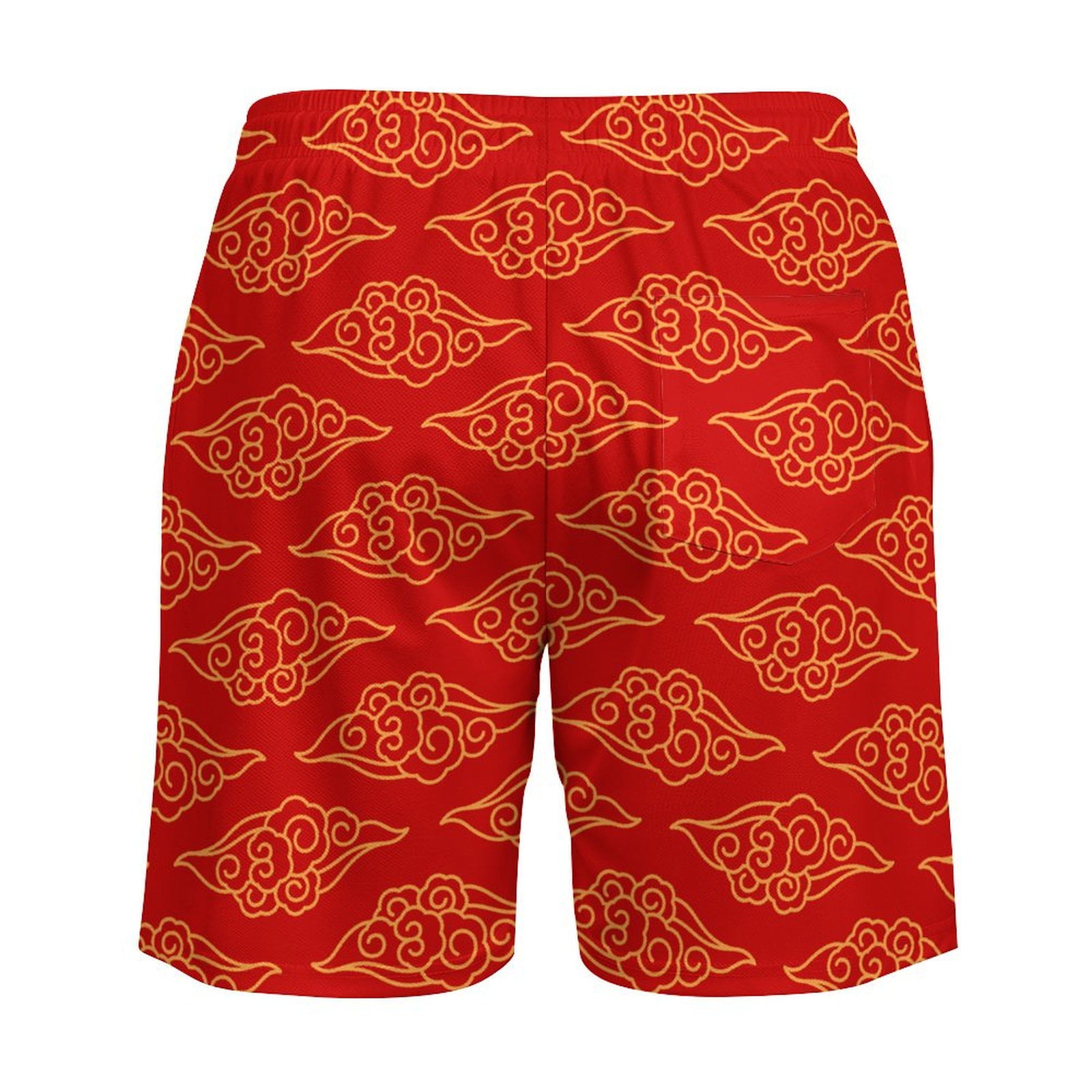 LAKIMCT Maillot de Bain pour Homme avec Doublure de Compression Chine Short de Plage Rouge Magique Short de Plage a Sechage Rapide avec Poches Walmart
