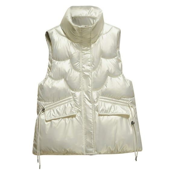 TJAZFJPA Vest Tops for Women Trendy Plaid Unisex Casual Coat Jacket Solid Vest Zipper Pocket Loose Sleeveless Jacket Coat Scrub Vest for Women Ceil Blue Womens Vest Dressy