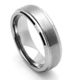 thumbnail image 2 of Men Women Tungsten Carbide Wedding Band Ring 7mm Comfort Fit Beveled Edges For Men & Women, 2 of 3