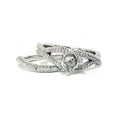 thumbnail image 2 of 5/8ct Diamond  Bridal Engagement Wedding Ring Set Mounting 14K White Gold, 2 of 2