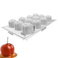 thumbnail image 1 of Molde de silicona para pastel de piña, pera, melocotón, Serie de frutas, Mango naranja, molde para hornear Mousse, fresa, postre francés, 1 of 4