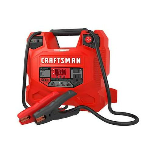 Craftsman 1200A Peak Amps, Jump Starter, Multi-Function, AC, DC, USB, Compressor, Light