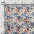 thumbnail image 2 of oneOone Viscose Jersey Grayish Purple Fabric Leaves Craft Projects Decor Fabric Printed By The Yard 60 Inch Wide, 2 of 7