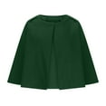 thumbnail image 4 of Quinlirra Jackets for Women 2025 Women's Solid Color Short Lapel Cardigan Top Jacket S Green, 4 of 6