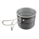 thumbnail image 2 of Camping Mug Vaso pequeño con asas plegables Aleación de aluminio para cocinar Zulema Taza Senderismo, 2 of 7