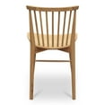thumbnail image 5 of Moe's Home Collection Marley Dining chair Set of Two Wood Natural, 5 of 7