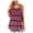 Hot Pink, variant on Womens Plus Size Tops,Womens Blouses Clearance,Women's Fashion Printed Vest Sleeveless Blouse Rond-neck Suspenders Tops Shirt Best Sell