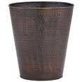 thumbnail image 1 of Park Designs Hammered Copper Waste Basket, 1 of 5