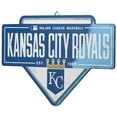 thumbnail image 2 of Kansas City Royals 13.3'' x 20'' Base Wood Sign, 2 of 5