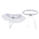 thumbnail image 3 of 2pcs / Set Liga De La Pierna De Del Cordón De Las Mujeres Bowknot Leg Band Para Novias Blanco, 3 of 9