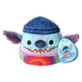 thumbnail image 4 of Squishmallows Official Kellytoys 6.5 Inch Stitch the Alien Hippie With Tye-Dye Shirt and Beanie Hat Ultimate Soft Plush Toy, 4 of 6