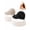Black+beige, variant on Women's Wide Brim Sun Visor Hat, 2026 New Wide Brim Sun Visors For Women UPF 50+ Open Top Cap