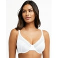 thumbnail image 2 of Women's Bali DF3386 One Smooth U Lace Minimizer Underwire Bra (White 36DDD), 2 of 2