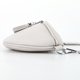 thumbnail image 3 of Riñoneras Bolso con cinturón para mujer Bolso de pecho versátil Bolso de viaje holgado de cuero genuino (Blanco), 3 of 9