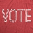 thumbnail image 2 of Womens Vote T Shirt Election USA America Graphic Novelty Tee Womens Graphic Tees, 2 of 7