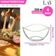 thumbnail image 5 of Juego Tazón Bowl Vira de Vidrio Cristal 4 piezas para cocina 310ml, diseño moderno, 5 of 6