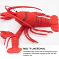 thumbnail image 2 of 2Pcs Ocean Sea Animal Creatures Figures Simulation Lobster Squeezing Toys, 2 of 8