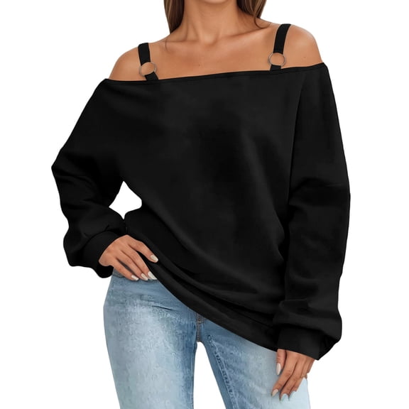 EDFBUYKRS Womens Sparkly Long Sleeve Sequin Top Glitter Blouse for Holiday Evening Party Club Night Neck Concert Shirts Xxl