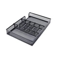 thumbnail image 2 of Desk Organizer Tray DIY Stable Prevent Slip Metal Mesh Desktop Storage Tray for Home School Office Supplies, 2 of 5