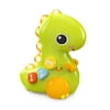 Bright Starts Go, Go, Dino Crawl & Count Activity Toy for Infants - Rolls, Lights up and Plays Music, Unisex, Ages 6 Months+