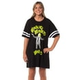 thumbnail image 7 of Beetlejuice Women's Halloween Movie Nightgown Pajama Shirt Dress For Adults, 7 of 7