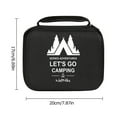 thumbnail image 2 of Yucurem Portable Camping Light Lamp Holder Storage Bag Waterproof Case for Gz Light Camping Lamp (Black), 2 of 10