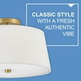 thumbnail image 5 of Lark Beale 83773LCB Ceiling Light Fixture - Lacquered Brass, 5 of 13