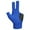 Blue and Left, variant on funtasica 3 Finger Billiard Glove, Pool Cue Glove for Women, Professional Snooker Cue Sports Glove for Playing Training Billiards Fitness Grey and Left