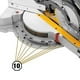 thumbnail image 4 of Sierra ingletadora corrediza compuesta DEWALT DWS779 de 12 pulgadas, 4 of 9