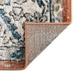 thumbnail image 7 of Unique Loom Nyla Collection Area Rug - Princess (4' Octagon Salmon Pink/Dark Gray), 7 of 7