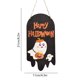 thumbnail image 3 of pstuiky Letrero colgante de madera pintado para Halloween decoración navideña letrero colgante para puerta adornos artesanales de madera, 3 of 6