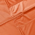 thumbnail image 3 of FRSASU Men's Short Sleeve Shirts V-Neck Mesh Fabric Pullovers Breathable Quick Dry Gym Workout Tops Orange, 3 of 8