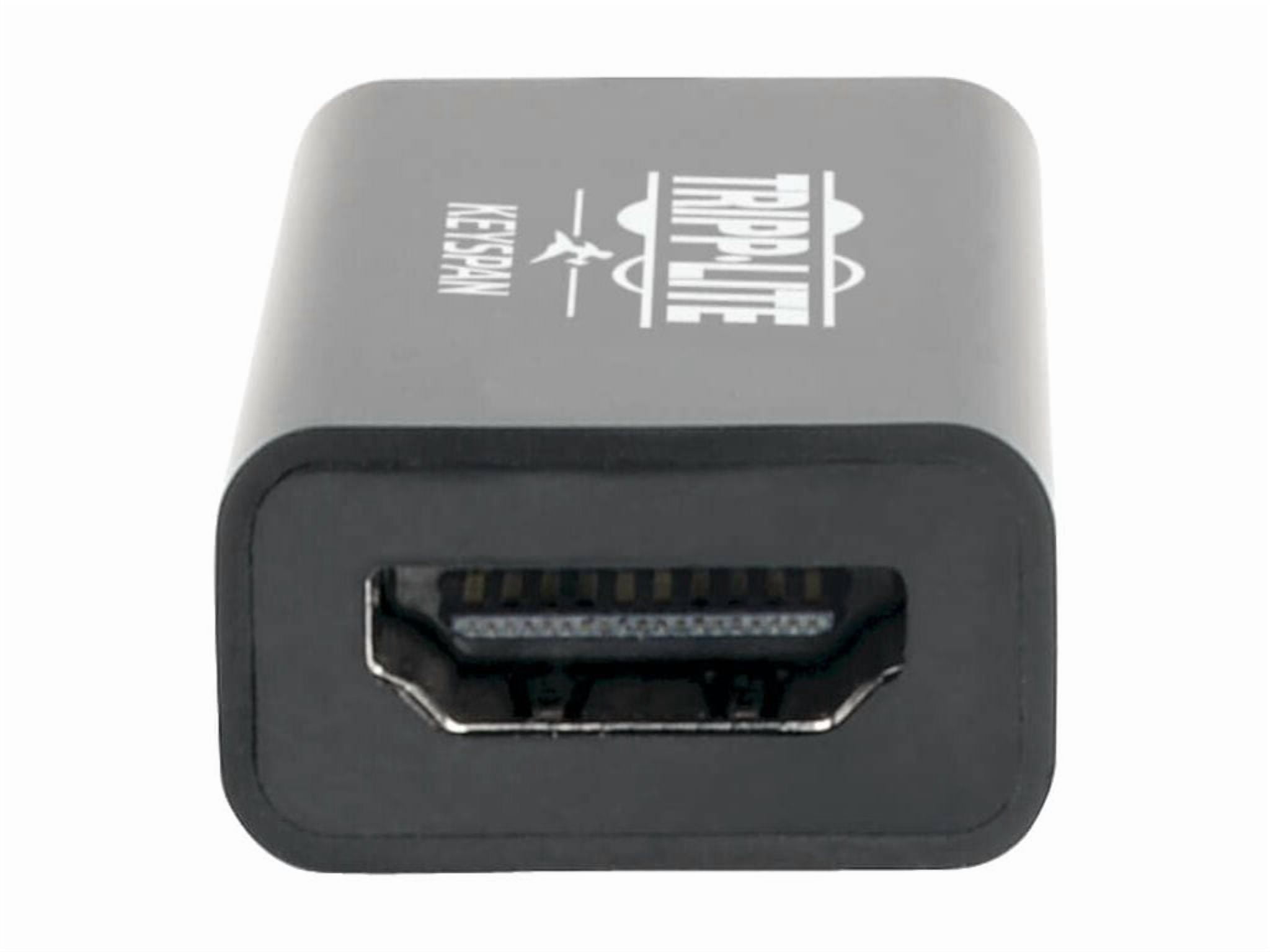 Keyspan Mini DisplayPort 1.2 to HDMI 2.0 Active Adapter – M/F, 4K x 2K @ 60 Hz, Thunderbolt 1/2, Black