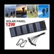 thumbnail image 1 of 3X 12W Panel Solar USB Plegable Célula Solar Cargador de Panel Solar Impermeable Plegable Portátil, 1 of 5