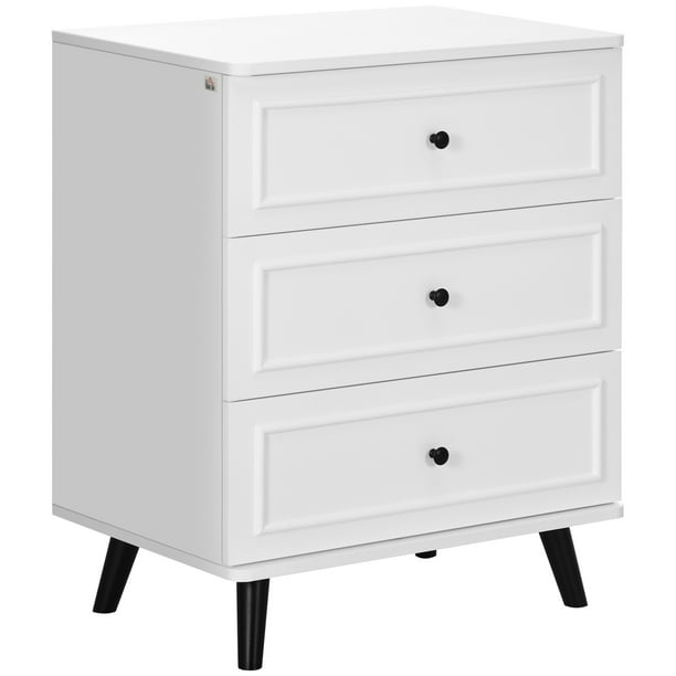 Chest of Drawers, 3 Drawer Dresser for Bedroom, Storage