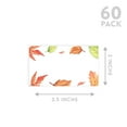 thumbnail image 5 of Koyal Wholesale Autumn Fall Foliage Place Cards for Wedding Party Tables, Seating Name Place Cards for Holders, 60 Pack, 5 of 5