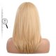 thumbnail image 5 of Peluca europea y americana para damas, cabello corto rubio, fibra química, estilo africano, tocado, 5 of 5