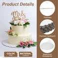 thumbnail image 3 of 15pcs Cake Board Round, 6 inch Cake Circle Base Cake Plate Round Cardboard Base, Silver, 3 of 6