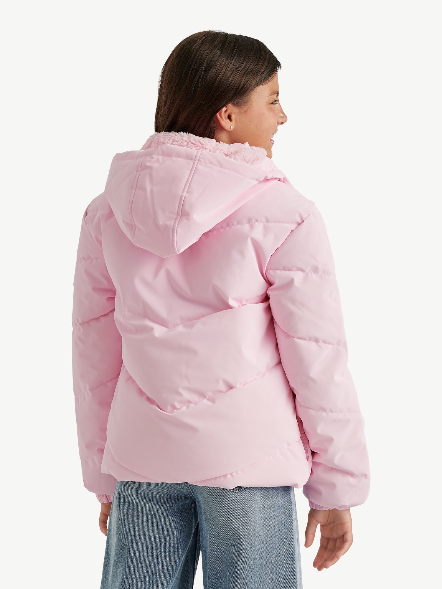 Justice Girls Puffer Jacket, Sizes XS - XL