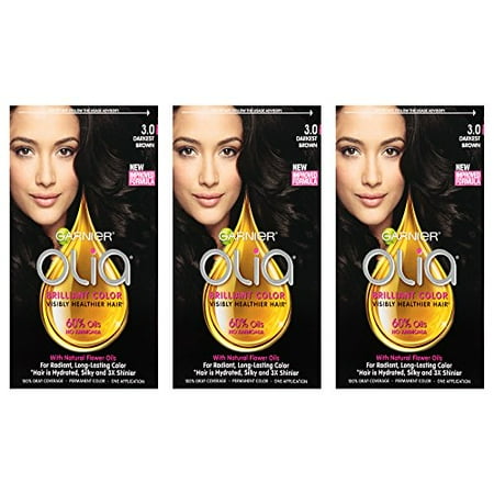 Garnier Hair Color Olia Oil Powered Permanent Hair Color, Darkest Brown | Walmart Canada Garnier Hair Color Olia Oil Powered Permanent Hair Color, Darkest Brown | Walmart Canada